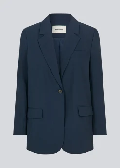 Modström GaleMD 2 blazer - Navy Sky< Blazere|Jakkesæt