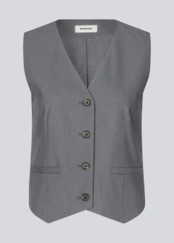 Modström GaleMD 2 vest - Iron Gate< Jakkesæt|Veste