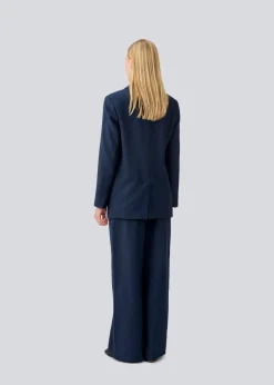 Modström GaleMD 2 wide pants - Navy Sky< Jakkesæt|Bukser