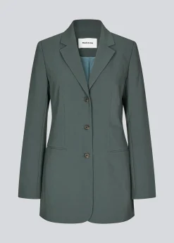 Modström GaleMD slim blazer - Harbor Green< Jakkesæt|Blazere