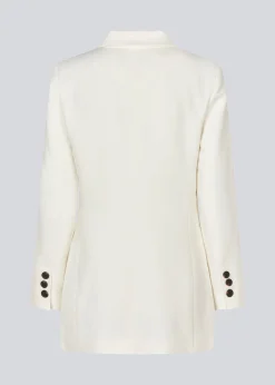 Modström GaleMD slim blazer - Soft White< Jakkesæt|Blazere