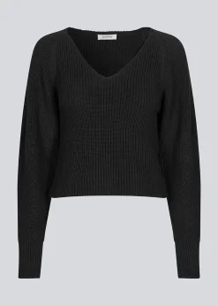 Modström GalenMD short v-neck -< Strik & Bluser