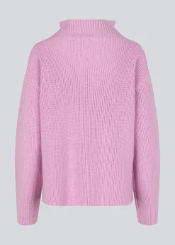 Modström GalenMD t-neck - Pastel Lavender< Strik & Bluser
