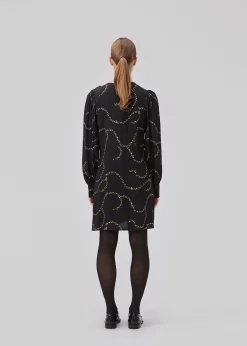 Modström GelilaMD print dress - Dark Flower Twill< Kjoler
