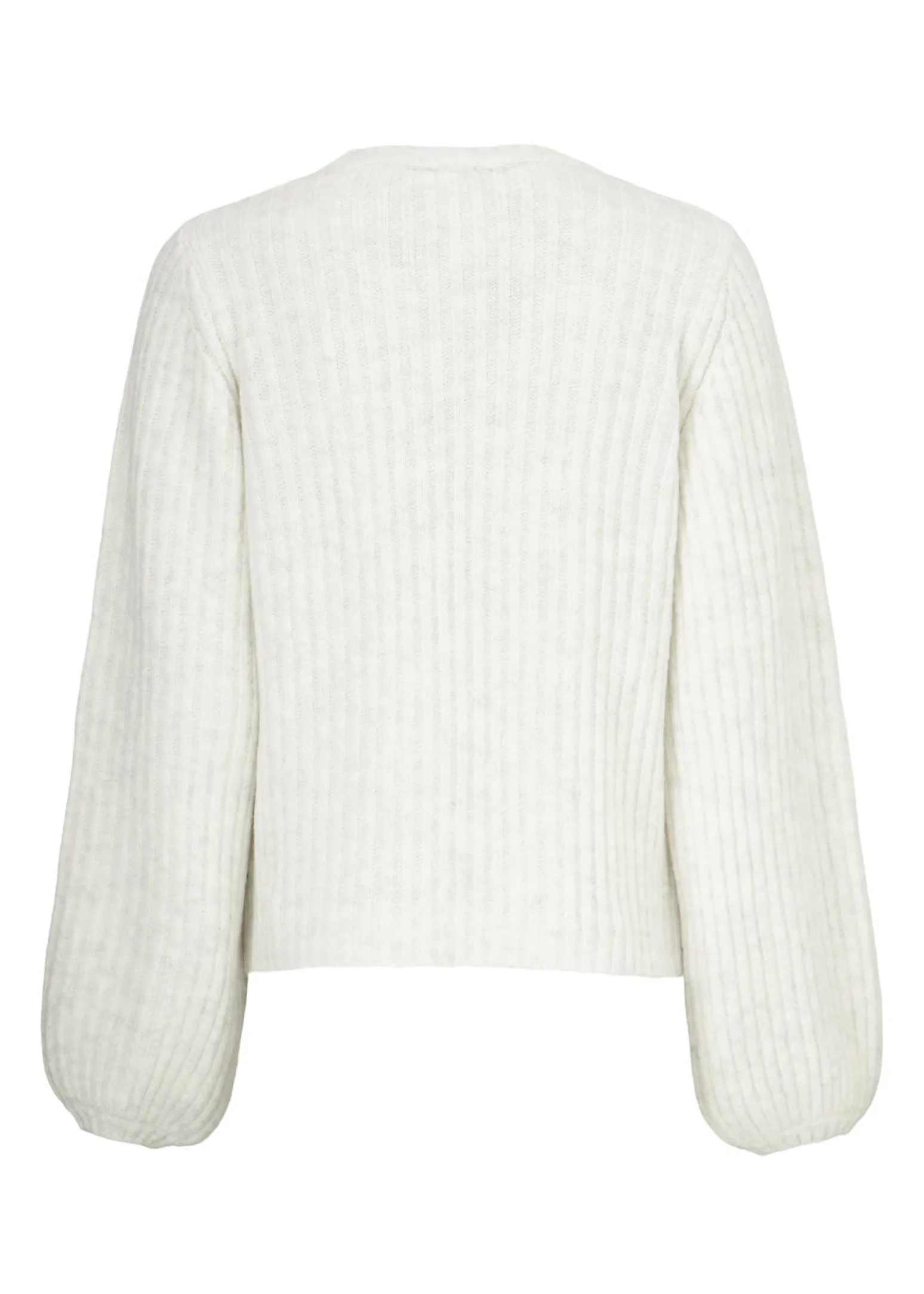 Modström Goldie o-neck - Off White< Strik & Bluser