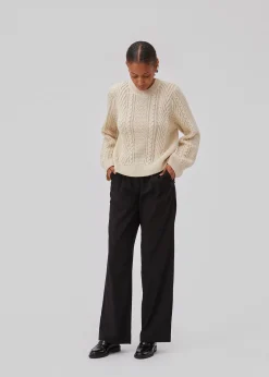 Modström GrannonMD o-neck - Vanilla Ice< Strik & Bluser
