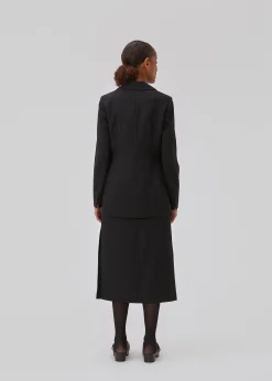 Modström GraysonMD blazer - Chocolate Pinstripe< Blazere