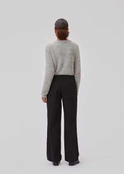 Modström GriseldaMD o-neck - Steeple Gray< Strik & Bluser