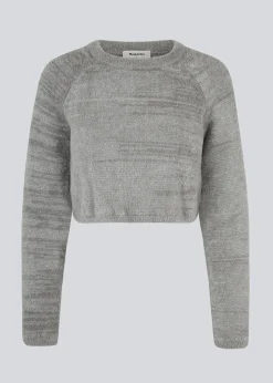 Modström GriseldaMD o-neck - Steeple Gray< Strik & Bluser