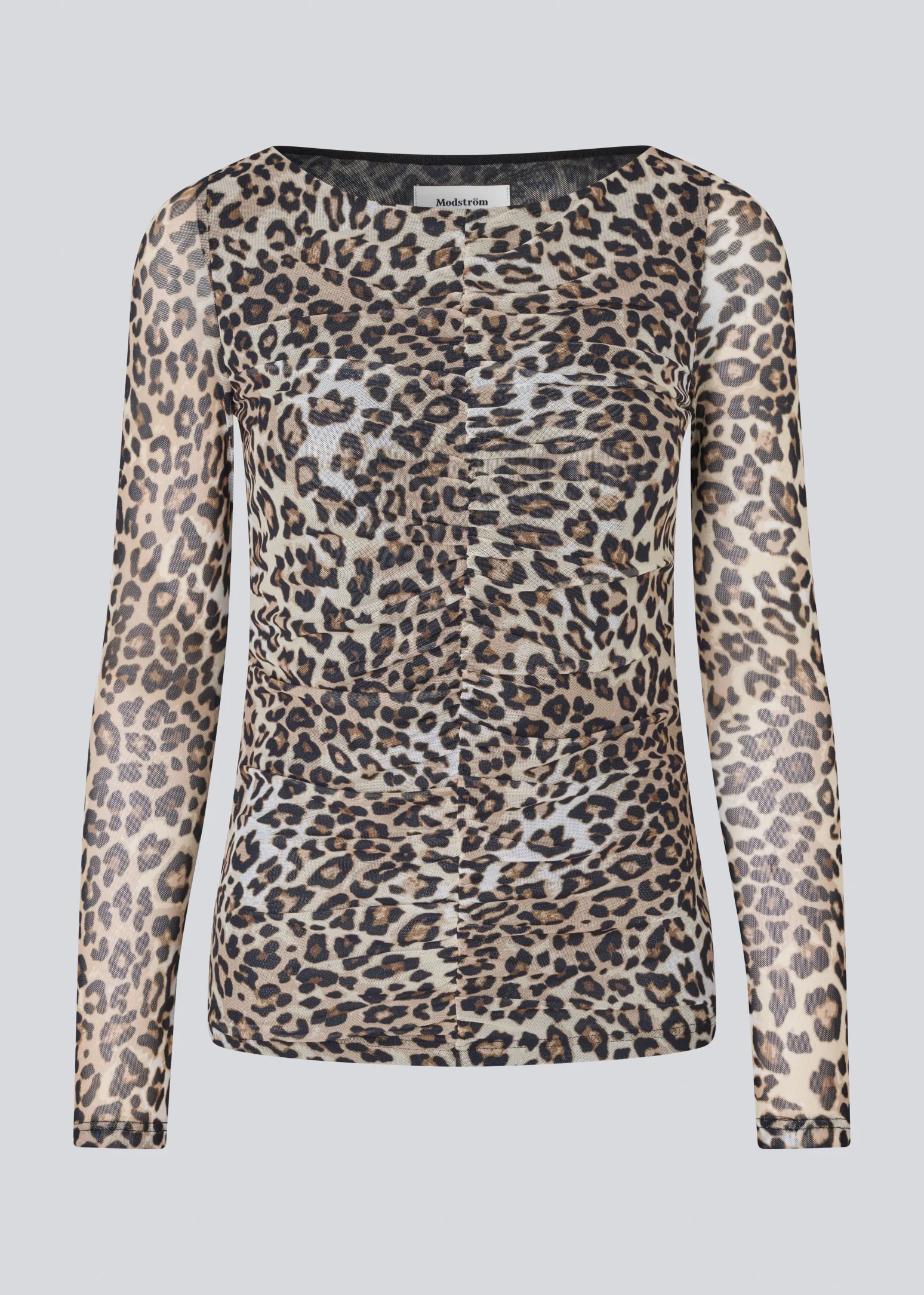 Modström GwenMD print top - Leo leo print< Leopard Print|Toppe