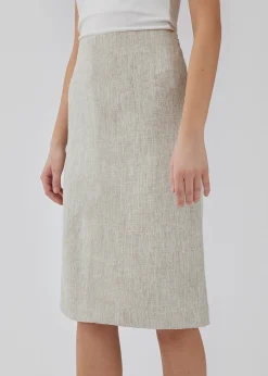 Modström HaleyMD skirt - Summer sand melange< Nederdele|Jakkesæt