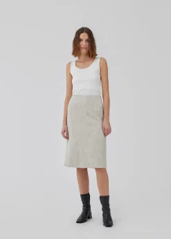 Modström HaleyMD skirt - Summer sand melange< Nederdele|Jakkesæt