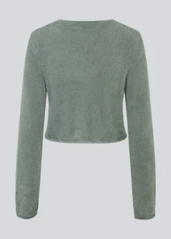 Modström HamptonMD cardigan - Soft Moss< Strik & Bluser