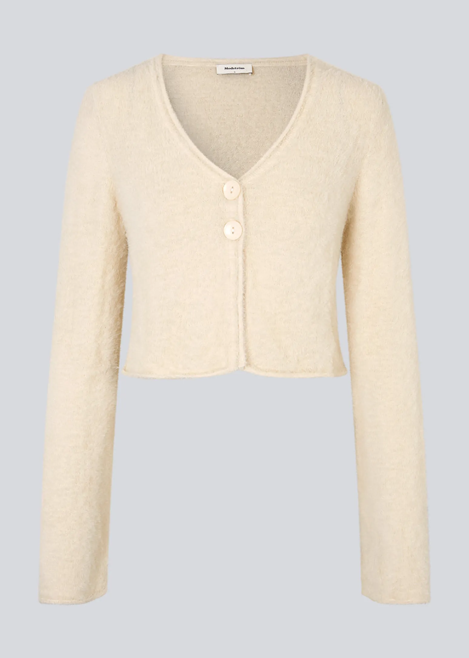 Modström HamptonMD cardigan - Summer Sand< Strik & Bluser