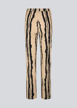 Modström HarlandMD print pants - Torn Lines< Bukser