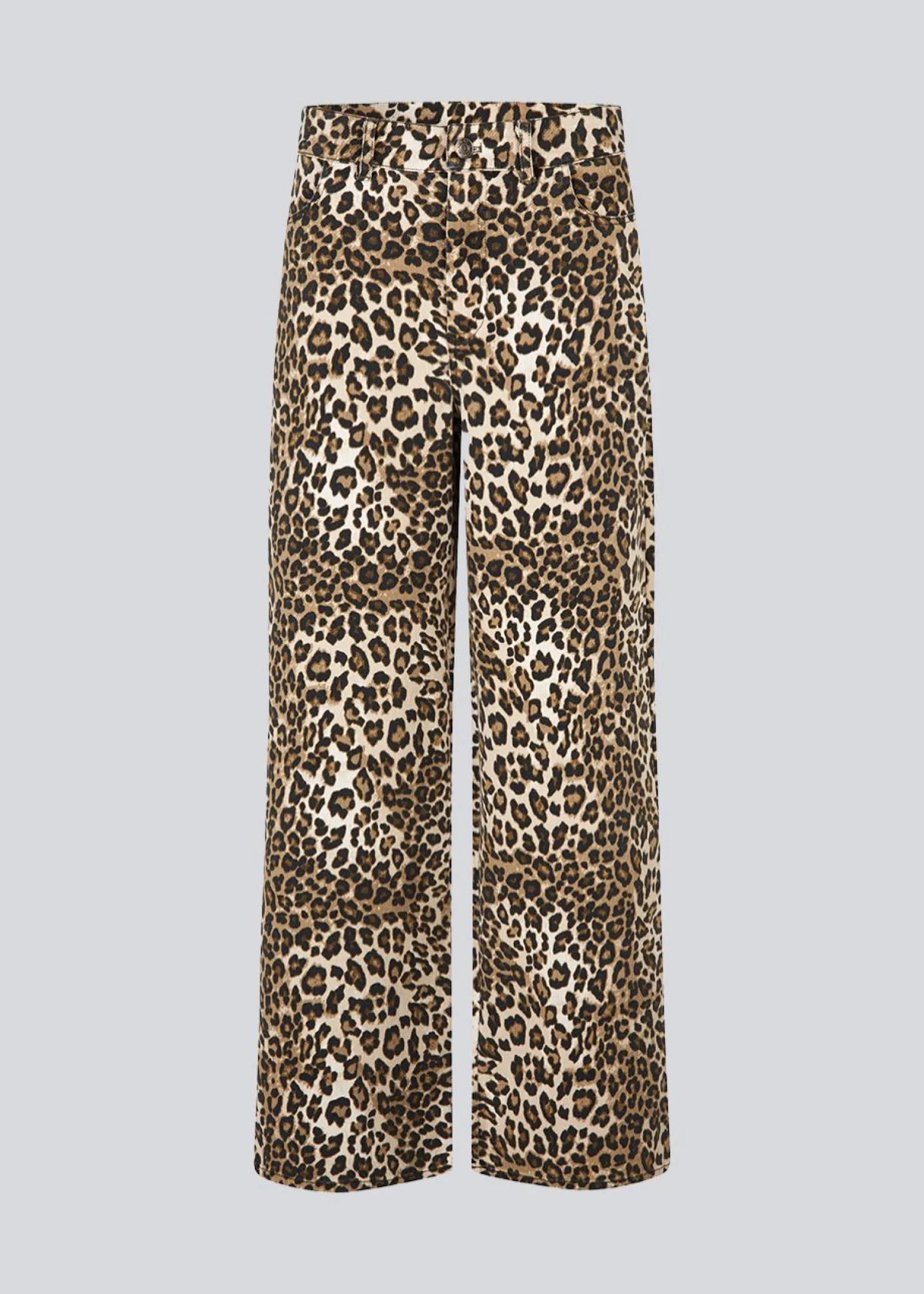 Modström HarveyMD print pants - Leo leo print< Leopard Print|Denim