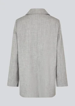 Modström HeartMD blazer - Grey Melange< Blazere|Jakkesæt