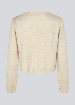 Modström HeatMD cardigan - Summer Sand< Strik & Bluser