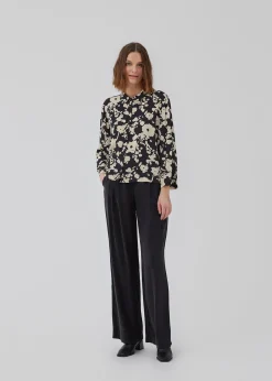Modström HeleneMD print top - Cosmos Flower< Toppe