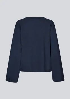 Modström HellenMD LS t-shirt - Navy Sky< Basic|T-Shirts