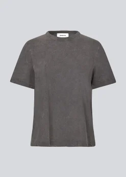 Modström HellenMD washed t-shirt - Washed Black< T-Shirts