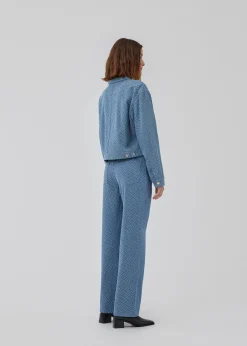 Modström HennesyMD jacket - Structured Medium Blue< Denim|Frakker & Jakker