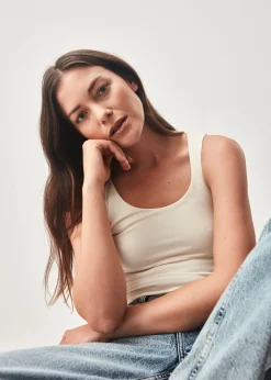 Modström HimaMD top - Soft White< Basic|Toppe