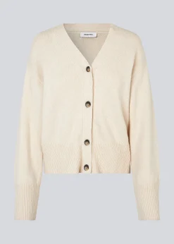 Modström HimmaMD cardigan - Summer Sand< Strik & Bluser