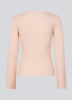 Modström HirokiMD o-neck - Pale Pink< Strik & Bluser