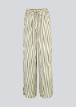 Modström HissaMD print pants - Soft Stripe< Bukser