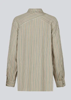 Modström HissaMD print shirt - Soft Stripe< Skjorter