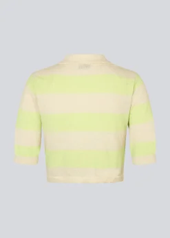 Modström HollisterMD cardigan - Summer Sand Butterfly Stripe< Strik & Bluser