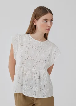 Modström HollynMD top - Soft White< Toppe