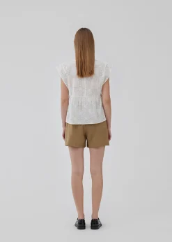 Modström HollynMD top - Soft White< Toppe