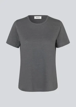 Modström HoltMD t-shirt - Iron Gate< Basic|T-Shirts