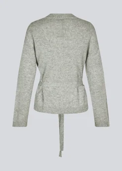 Modström HowieMD cardigan - Grey Melange< Strik & Bluser
