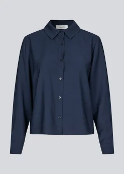 Modström HudgesMD shirt - Navy Sky< Skjorter