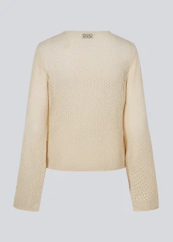 Modström IggyMD o-neck - Summer Sand< Strik & Bluser
