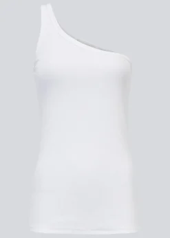 Modström Igor one shoulder top - Off White< 2 For Less|Basic