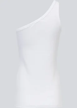 Modström Igor one shoulder top - Off White< 2 For Less|Basic