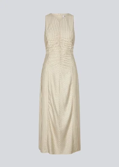 Modström IsabelMD dress - Summer Sand Pinstripe< Kjoler