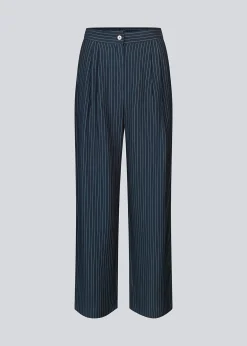 Modström IsabelMD pants - Navy Sky pinstripe< Bukser