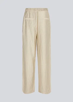 Modström IsabelMD pants - Summer Sand Pinstripe< Bukser