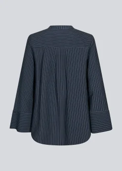 Modström IsabelMD shirt - Navy Sky pinstripe< Skjorter