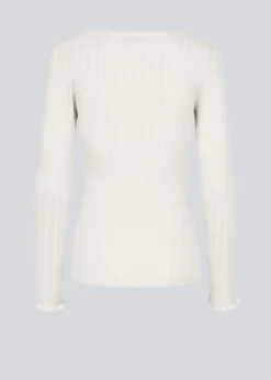 Modström Issy LS t-shirt - Off White< T-Shirts