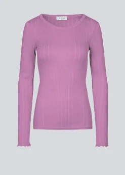 Modström Issy LS t-shirt - Pale Grape< T-Shirts