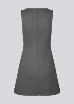 Modström JosefineMD tank flare dress - Rainy Grey< Kjoler
