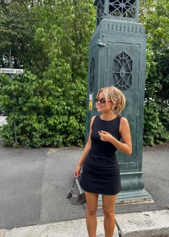 Modström JosefineMD tank flare dress -< Basic|Kjoler