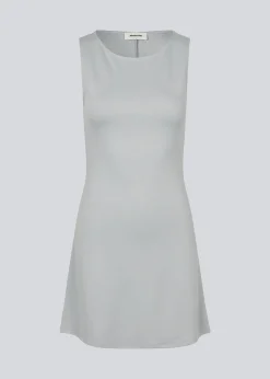 Modström JosefineMD tank flare dress - Harbor Mist< Kjoler