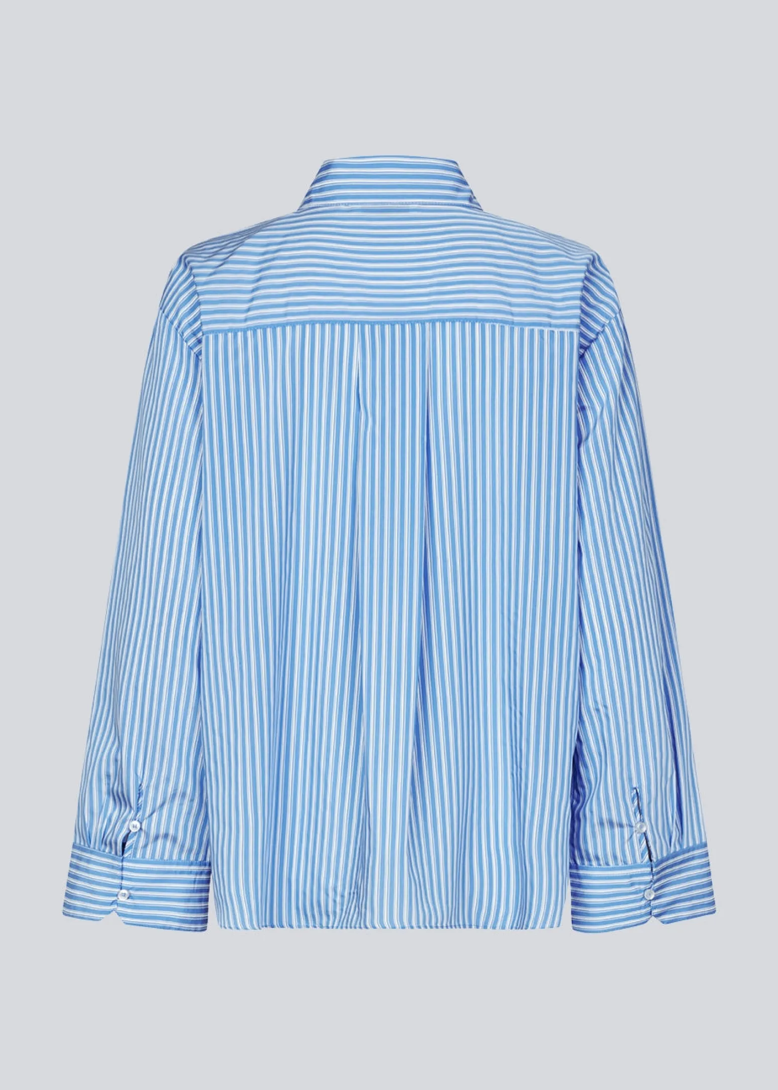 Modström KadirMD stripe shirt - Denim Blue Stripe< Skjorter
